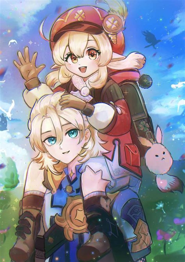 Are albedo and klee siblings?