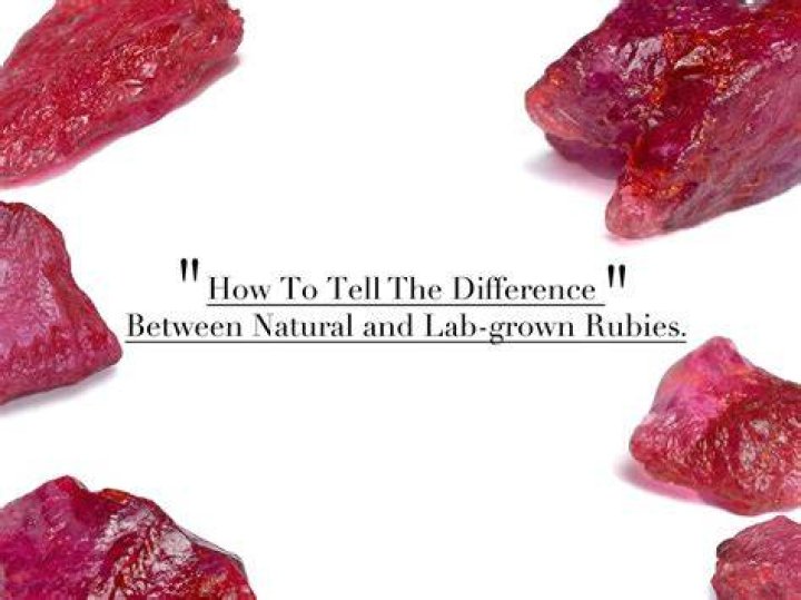 Are lab created rubies real?