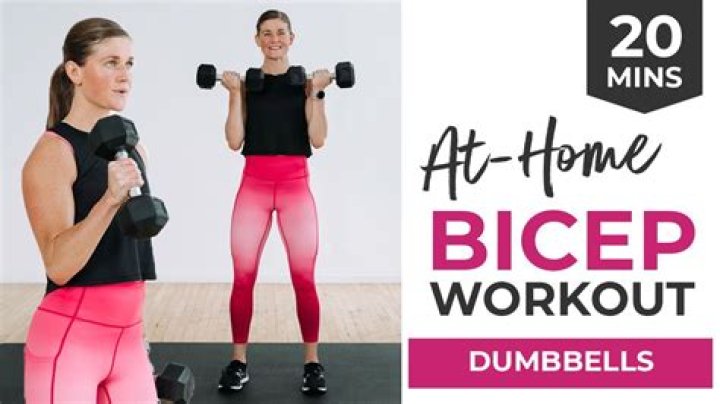 At home bicep exercises with dumbbells?