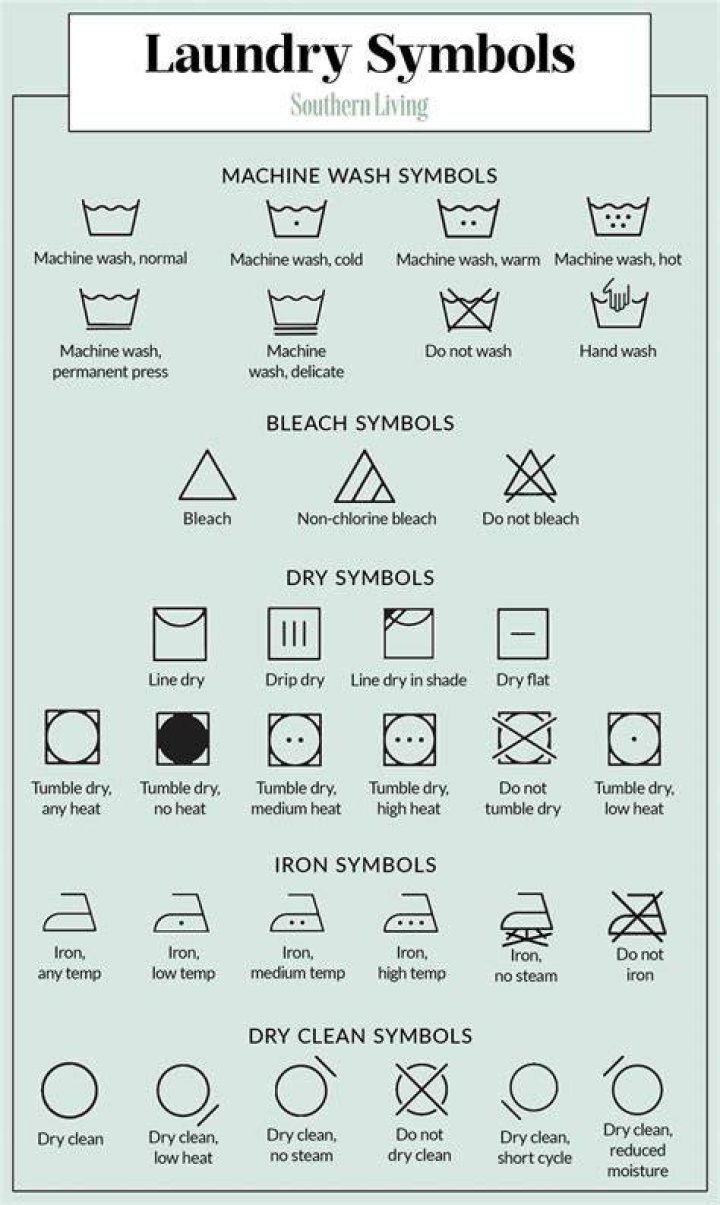 At what temperature should laundry be decontaminated?