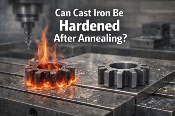Can cast steel be hardened?
