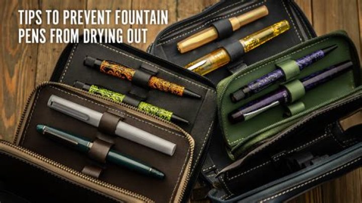 Do fountain pens dry out?