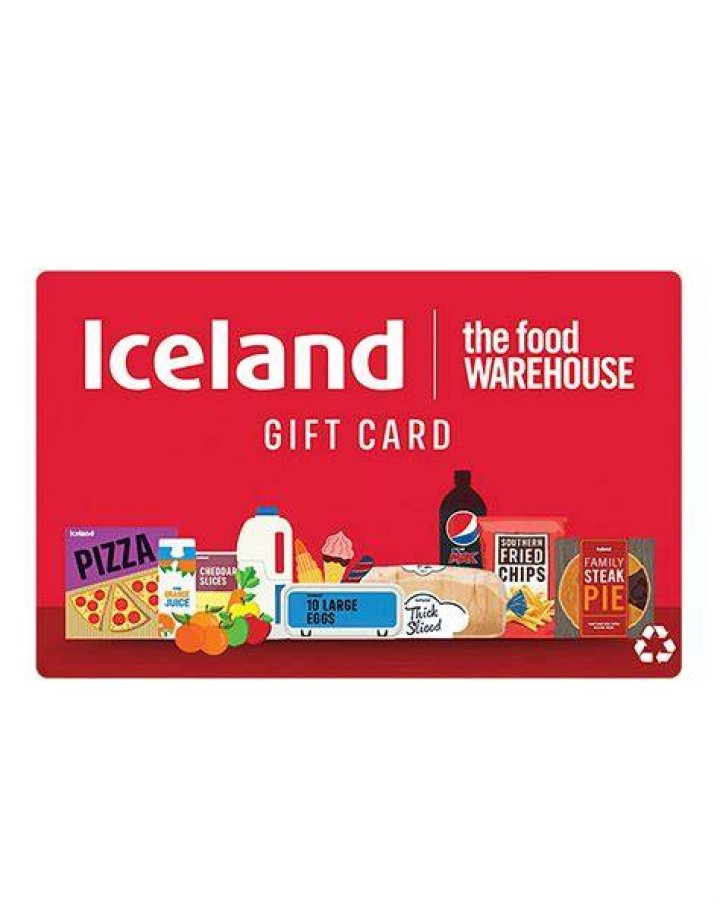 Do Iceland have gift vouchers?