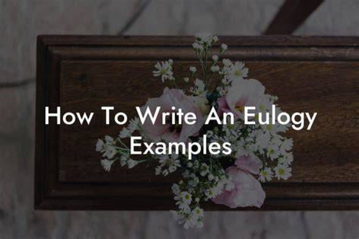 Does a funeral have to have a eulogy?