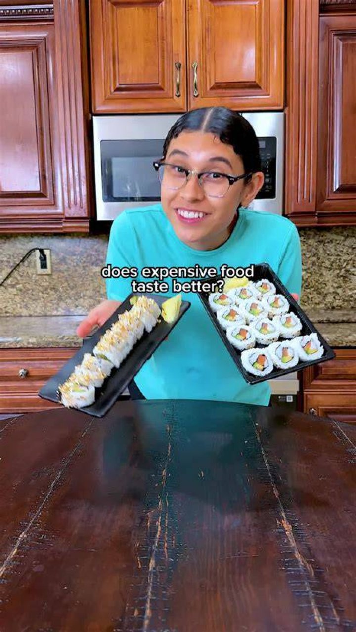 Does expensive food taste better?