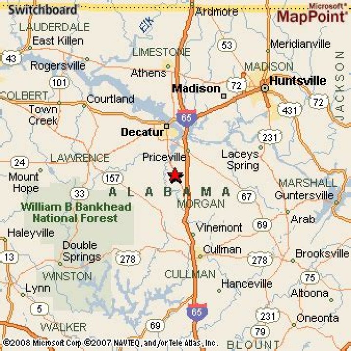 How big is hartselle alabama?
