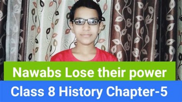 How did nawabs lose their power?