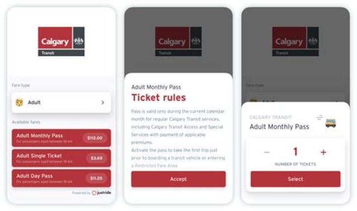 How do I buy a Calgary Transit pass online?