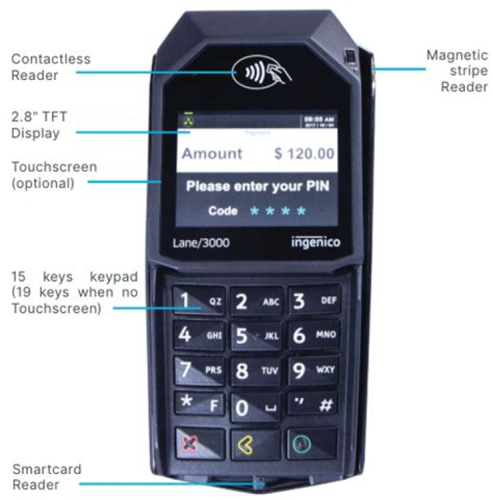 How do I pair my Ingenico card reader?