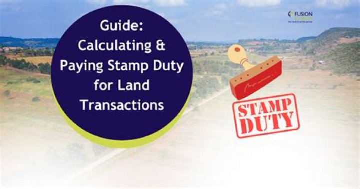 How is stamp duty calculated in Kenya?