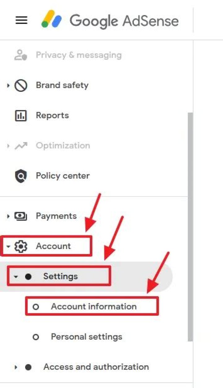 How to delete disapproved adsense account?
