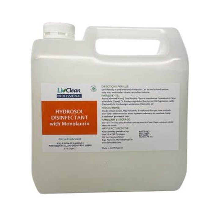 Is hydrosol a disinfectant?