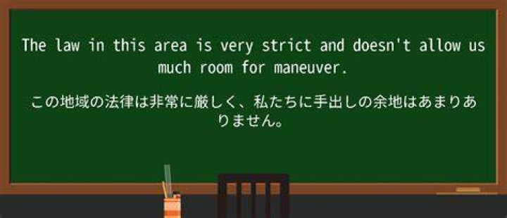 Is room for maneuver?