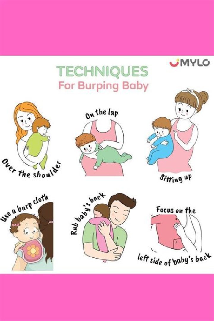 Should you unswaddle to burp?