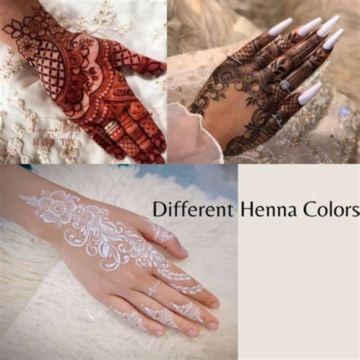 What color henna are there?