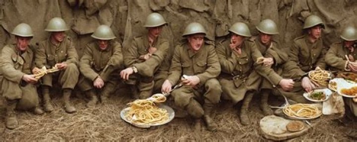 What did soldiers eat?