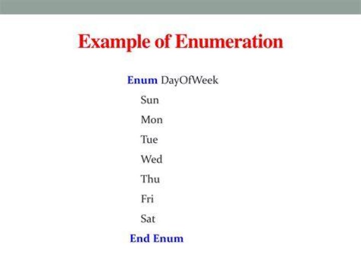 What does re-enumeration mean?