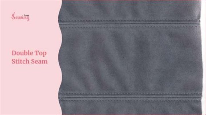 What is a double stitched?