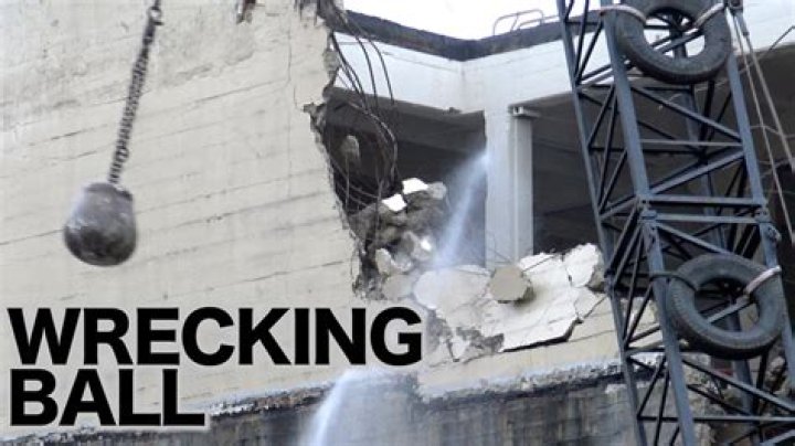 What is a wrecking ball used for?