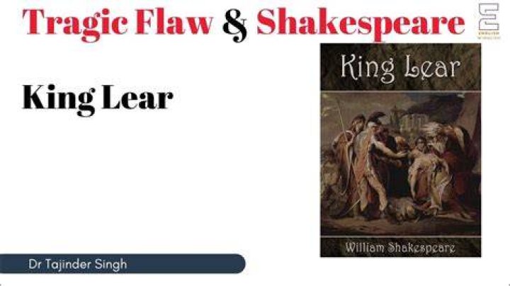 What is lear's tragic flaw?