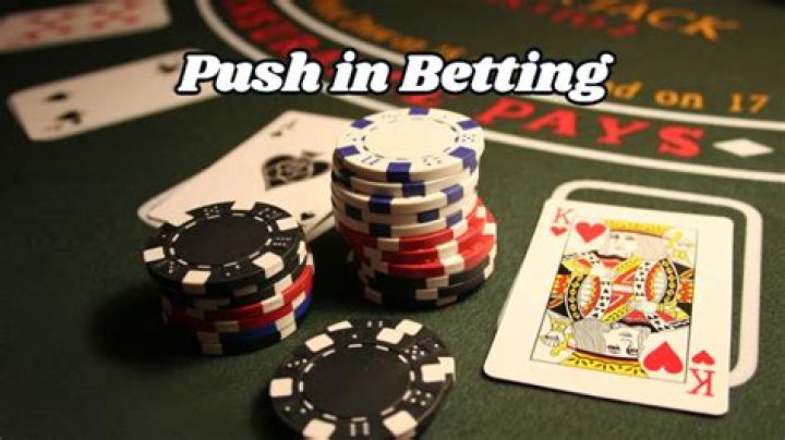 Whats a push in betting?