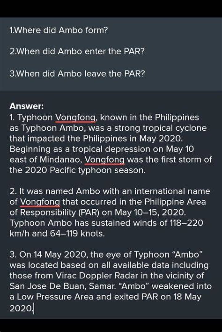 When did ambo enter the par brainly?