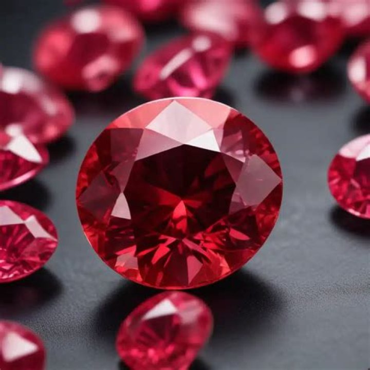 When were synthetic rubies invented?