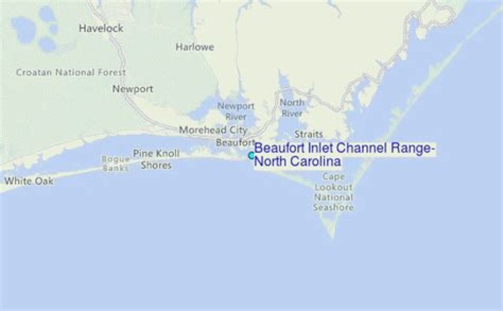 Where is the Beaufort Inlet?