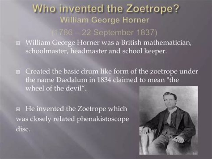 Where was the zoetrope invented?