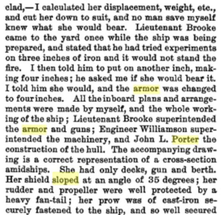 Who invented sloped armour?