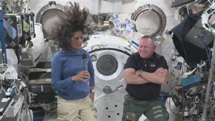 Who is up in space right now?