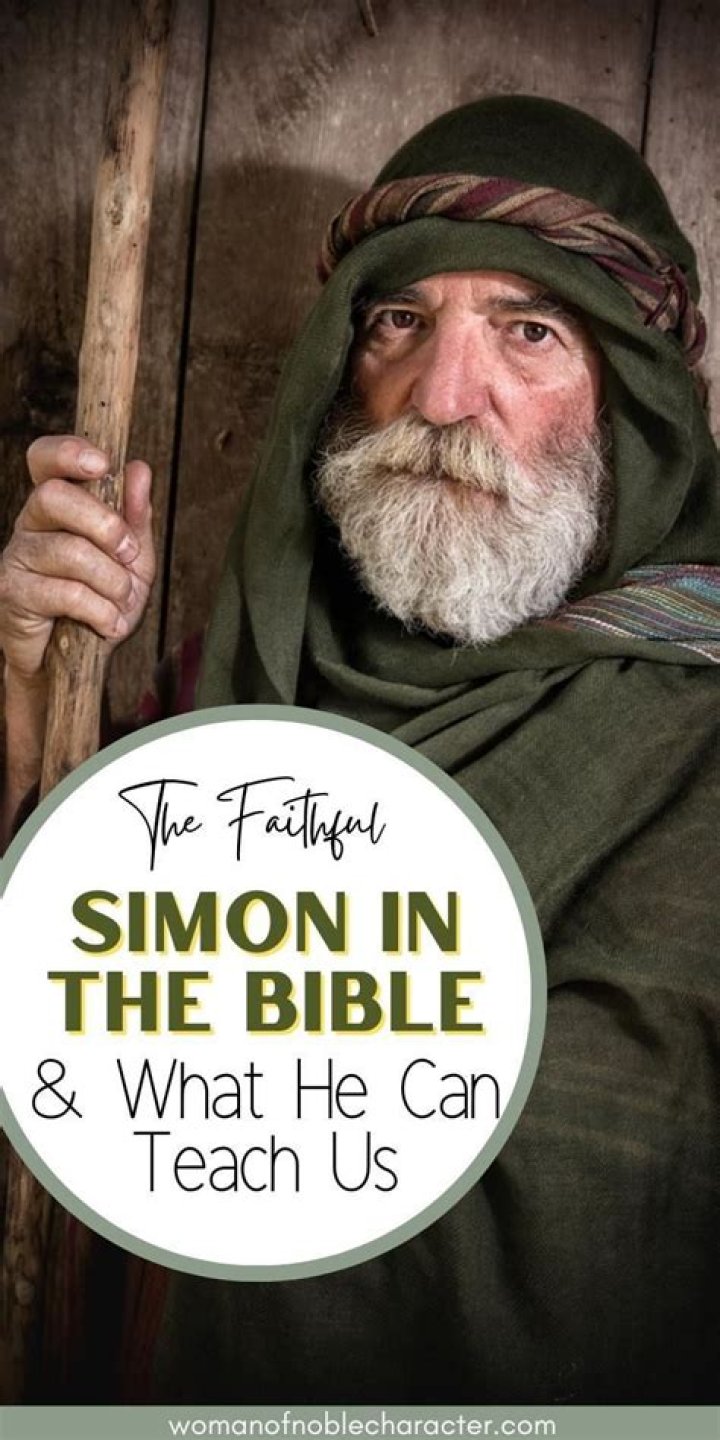 Who simon in the bible?