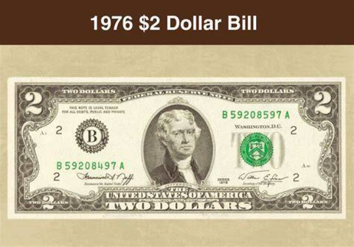 Whose face is on the 2 dollar bill?