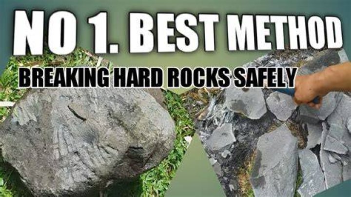 Why can a plant break a rock?