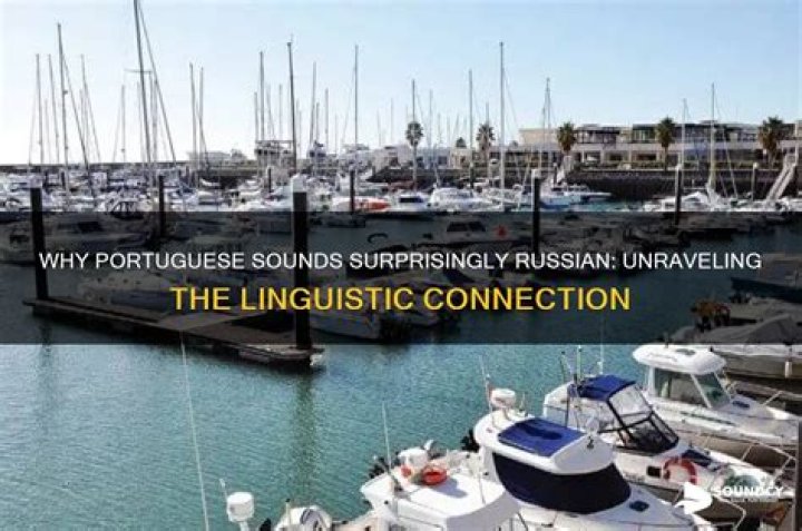 Why russian sounds like portuguese?
