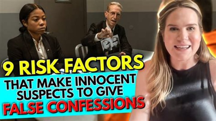 Why would someone falsely confess to a crime?